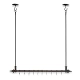 Royce Lighting RF11B/ORB Home Accents Metal Pot Rack Oil Rubbed Bronze