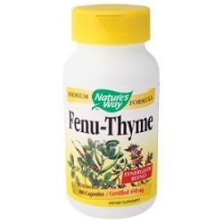 Nature's Way Fenu-Thyme Capsules, 100-Count
