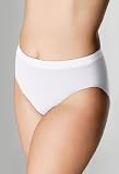 Avenue Plus Size Solid Seamless Hi Cut Panty