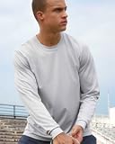 Adult L/S 100% Polyester Wicking T-Shirt