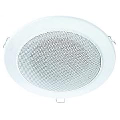 Deckenlautsprecher wei� 18cm 80Watt Lautsprecher zum Einbau in die Decke