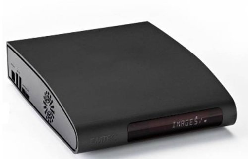 Emtec Movie Cube V120H Full HD Multimediaplayer mit 1TB Festplatte (HDMI, Wifi, Upscaler 1080p, MMC/SD/SDHC-Slot, USB 2.0)