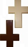 Chocolate Cross Set – Milk & White Chocolate