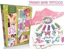 Childrens Toyshop  Toys : Style Me Up! Trendy Bead Tattoos