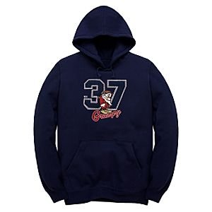 Disney Pullover Hoodie Varsity Grumpy Sweatshirt for Men
