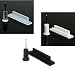 3 Sets COSMOS ® Clear/Black/White Anti-dust Dock Cap Cover Plug Stopper for iPhone 3G 3GS 4 4S IPAD IPAD 2 3 + Cosmos cable tie