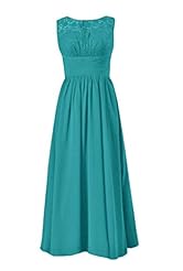 General Print Sleeveless Lace Charmeuse/Chiffon/Georgette Evening Dress/Party Dress 