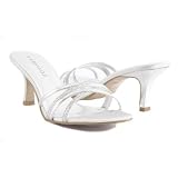 Rampage Frankie Silver sandals