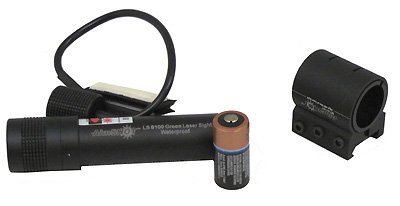 Aimshot Sights Green Laser 5mW MT61167 Mount Durable Lightweight Removable Pressure Switch Black New