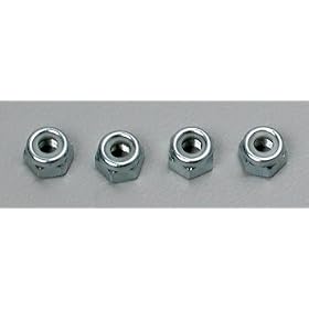 Du-Bro 2102 4 mm Nylon Insert Lock Nut (4-Pack) from Nuts Du Bro