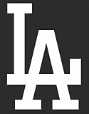 LA Dodgers (Solid) Sticker (Decal) - 6"