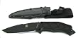Peter Janda Fin Fixed Blade Tactical Knife, Tanto