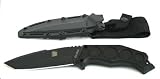 Peter Janda Fin Fixed Blade Tactical Knife, Tanto