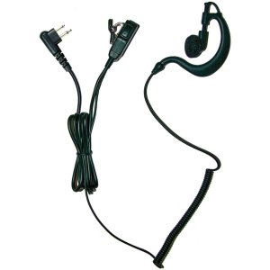 Klein 2 Wire Headset + Mic for Motorola Portable Radio
