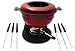 Swissmar 10-pc. Lucerne Meat Fondue Set - Red