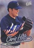 Chris Holt, Houston Astros, 1997 Fleer Ultra Autographed Card
