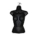Female Mannequin Torso, Dress Form Hollow Back Body or T Shirt Display, For Hanging in Craft Shows, Photos or Design, Easy to Use and Store, For Small - Medium Clothing Sizes.