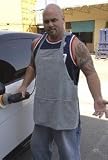 MICROFIBER APRON MICRO-APE with SHOULDER CORD HOLDERS