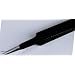 Wiha 44528 Stainless Steel Bent 30 Degrees to Extra Fine 3mm Long Points Professional ESD Precision Tech Tweezer with Static Dissipative Grip and Hypo Allergenic, 140mm Overall Length