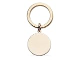 23k Gold Electroplated Key Ring