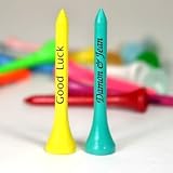 Personalized Golf Tees  Printed with Your Message