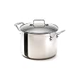 Emeril Stainless Steel 8-Quart Tall Stock Pot with Lid
