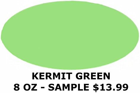 Chalked Finish Paint (Kermit Green 8oz Sample)