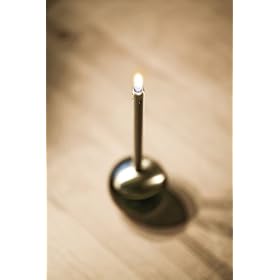 Table Lighter Swing metall silver