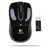 Logicool V-320BK コードレスオプティカルマウスフォアノートブック V-320BK