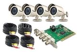 Swann Communications DVR41150 4 Channel PC DVR with 4 Outdoor Cams (SW244PCC)