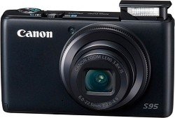 Canon PowerShot S95 10 MP Digital Camera with 3 8x Wide Angle Optical Image Stabilized Zoom and 3 0-Inch inch LCD