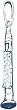 Sterling Silver Antiqued Clarinet Charm