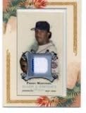 2006 Topps Allen and Ginter Relics #PM Pedro Martinez JSY - New York Mets (Piece of Authentic Game Used Jersey) (Baseball Cards)