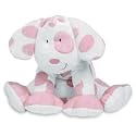 Plush Floppy Pastel Pink Puppy 12"