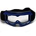 TMS® Adult TMS Blue Flame Dirt Bike ATV Motocross Helmet with Goggles (Large)