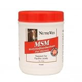 Equine Joint Support Supplement - MSM Formula Helps Maintain Joint Function and Connective Tissue of the Active Horse - Two Pounds - Made in USA