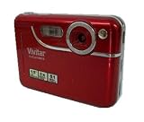 VIVITAR V5015 5MP 1.5 TFT 8X DIGITAL ZOOM ANTI-SHAKE RED