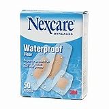 Nexcare Waterproof Clear Bandages - 50 Ea