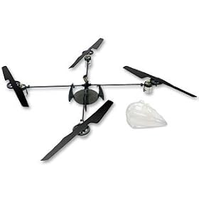 Draganflyer Complete Airframe - Includes Frame, Motors, Gears, & Rotors from Helicopter Crash Kits
