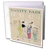 31fEv8wfFwL. SL160  Taiche   Vintage Posters   Vanity Fair   Vanity Fair  caricature, women, fashion, gossip, celebrities, magazine, historical, dog   Greeting Cards 6 Greeting Cards with envelopes