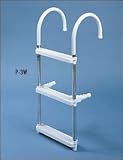 Hgt 36'' Steps 3 Width 15' Hook 11'' Dotline Standard Boat Ladder