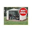Arrow Vinyl Utility Storage Building - 12ft. x 10ft., Model# VT1210