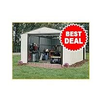 Arrow Vinyl Utility Storage Building - 12ft. x 17ft., Model# VT1217