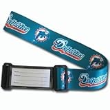 Miami Dolphins NFL Team Logo Adjustable Luggage Strap