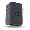 Belkin F9H220-TVL Travel Surge Protector with Hidden Swivel Plug