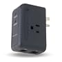 Belkin F9H220-TVL Travel Surge Protector with Hidden Swivel Plug