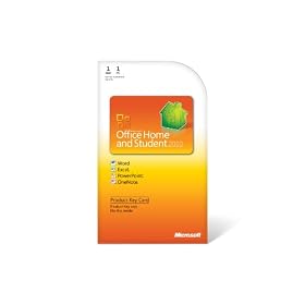 Microsoft Office Home & Student 2010 Product Key Card- 1PC/1User [Download]