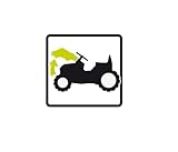 Smoby - 033329 - Vélo et Véhicule pour Enfants - Tracteur Grand Modèle - Vert + Remorque