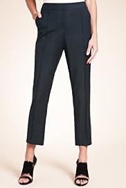 Autograph Flat Front 7/8 Trousers with Wool