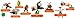 Kung Fu Panda 2 Exclusive 8 Pcs. Figure Set. Po , Monkey , Viper , Tigress , Shifu , Lord Shen , Crane , Baby Po_s-1